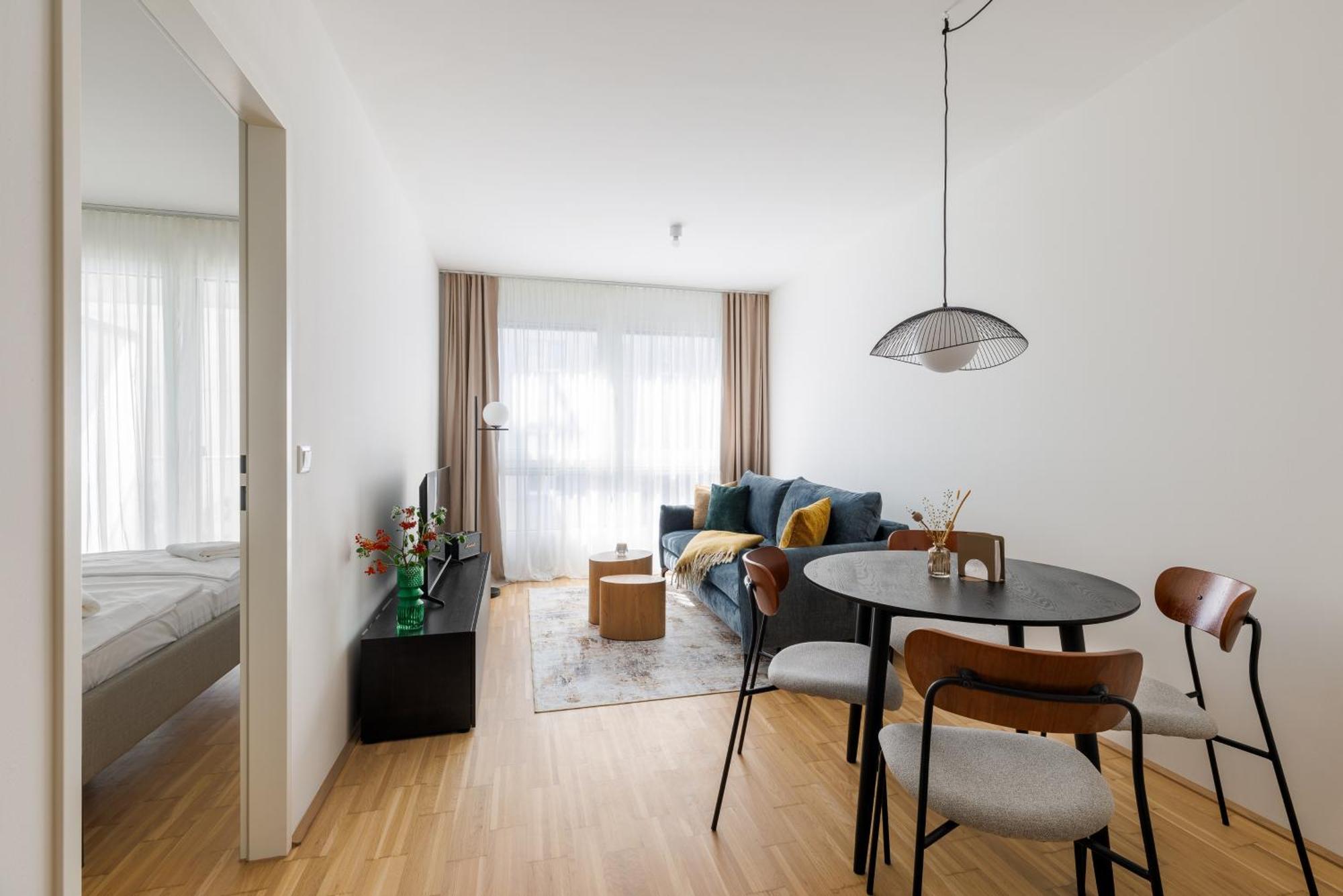 Coho City Apartments Mit Hauseigener Tiefgarage Вена Экстерьер фото